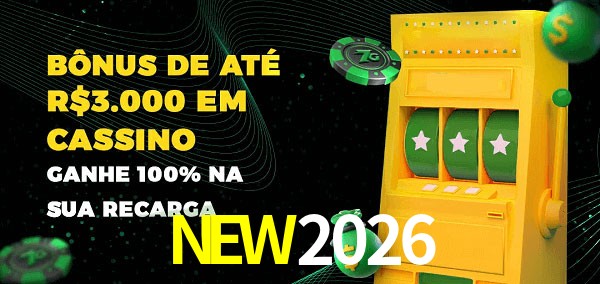 NEW2026 melhor bônus de depósito